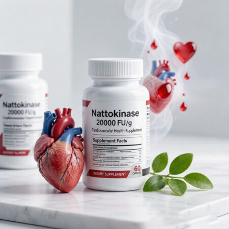 Nattokinase-133876-92-3-cardiovascular-health-supplement-capsules Nattokinase