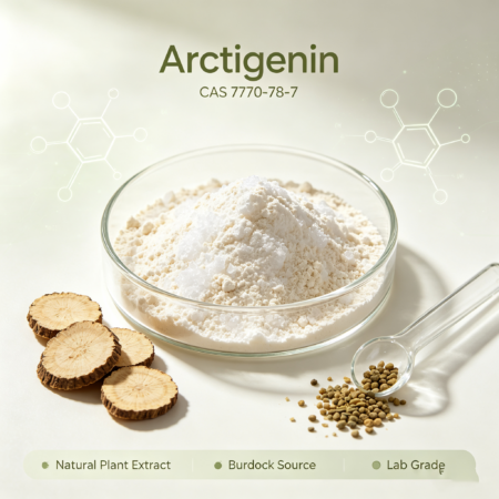 Arctigenin CAS 7770-78-7 Dibenzylbutyrolactone Lignan from Arctium lappa