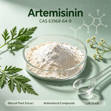 Artemisinin 1 Artemisinin CAS 63968-64-9 Peroxy Sesquiterpene Lactone from Artemisia annua