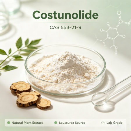 Costunolide CAS 553-21-9 Germacranolide Sesquiterpene Lactone from Saussurea lappa