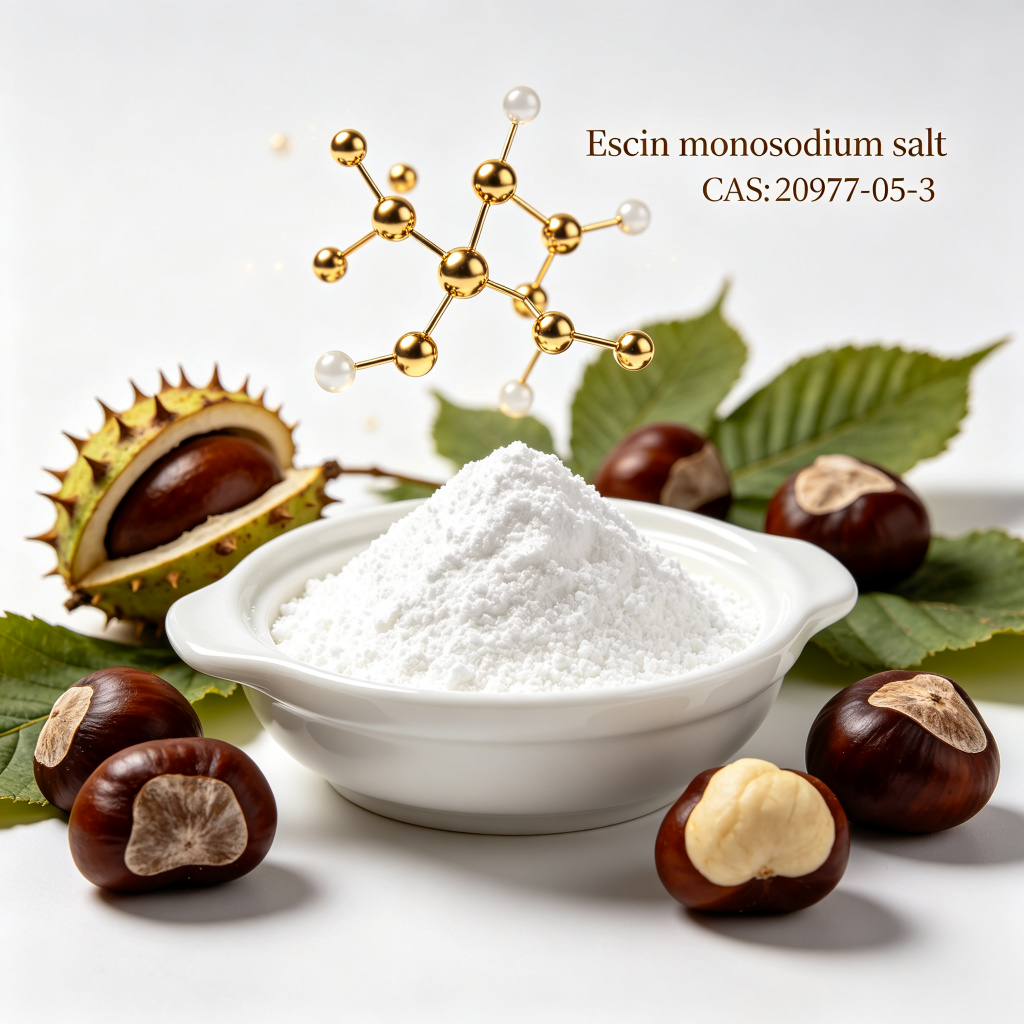 Escin Monosodium Salt – CAS 20977-05-3 | Water-Soluble Escin for Injectable Pharma API