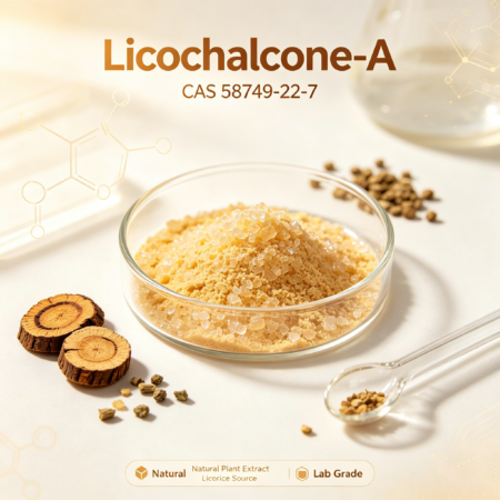 Licochalcone A CAS 58749-22-7 Prenylated Chalcone from Glycyrrhiza inflata