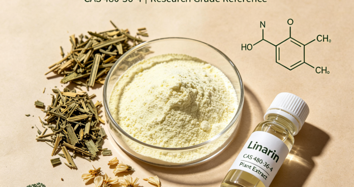 Linarin CAS 480-36-4 Acacetin-7-O-β-D-Rutinoside Flavone O-Glycoside from Buddleja officinalis Chrysanthemum indicum