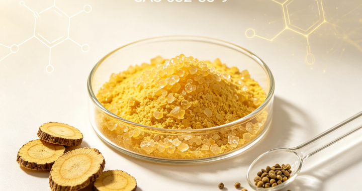 Wogonin CAS 632-85-9 5,7-Dihydroxy-8-methoxyflavone from Scutellaria baicalensis