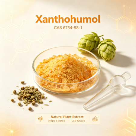 Xanthohumol CAS 6754-58-1 Prenylated Chalcone from Humulus lupulus